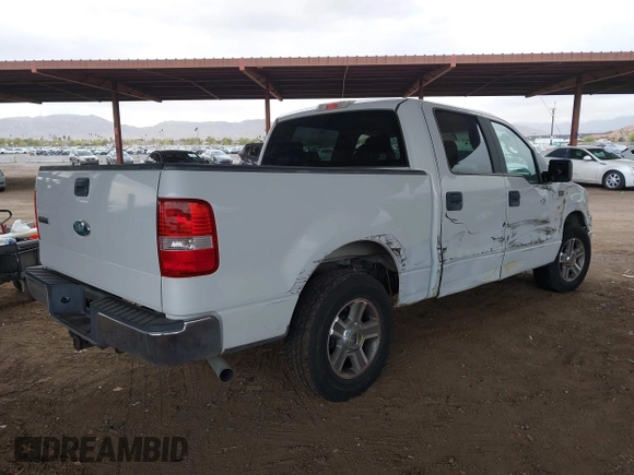 2008 Ford F-150 XLT with VIN 1FTPW12548FA13676, listed as a IAAI auction lot 41802616 with 122,493 mi miles and . Bid and sale history available at DreamBid. Image 4.