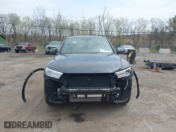 2020 Audi Q5 Premium with VIN WA1ANAFY0L2077771, listed as a IAAI auction lot 42049221 with 29,849 mi miles and . Bid and sale history available at DreamBid. Image 13.