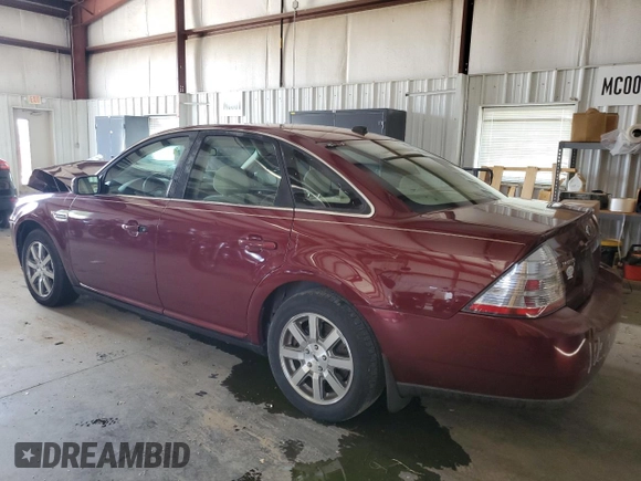 2008 Ford Taurus SEL with VIN 1FAHP24W38G146555, listed as a Copart auction lot 62092825 with 104,180 mi miles and Salvage title. Bid and sale history available at DreamBid. Image 2.