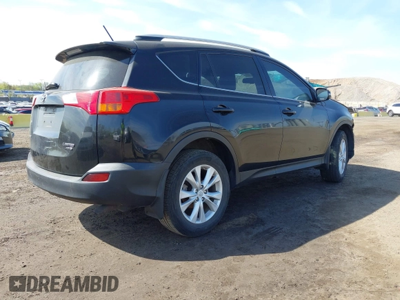 2014 Toyota RAV4 Limited with VIN 2T3DFREV2EW208344, listed as a IAAI auction lot 42033398 with 157,719 mi miles. Bid and sale history available at carsss.com. Image 4.