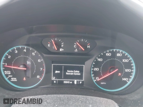 2020 Chevrolet Malibu RS with VIN 1G1ZG5ST5LF128803, listed as a IAAI auction lot 41148439 with 35,643 mi miles and . Bid and sale history available at DreamBid. Image 7.