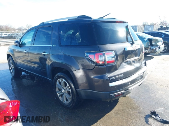 2016 GMC Acadia SLT with VIN 1GKKRRKD9GJ277158, listed as a IAAI auction lot 41581612 with 140,026 mi miles. Bid and sale history available at carsss.com. Image 3.