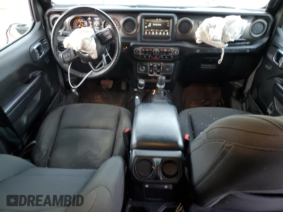 2021 Jeep Wrangler Unlimited Sport Altitude with VIN 1C4HJXDN8MW740980, listed as a Copart auction lot 77429934 with 71,961 mi miles and Salvage title. Bid and sale history available at DreamBid. Image 8.