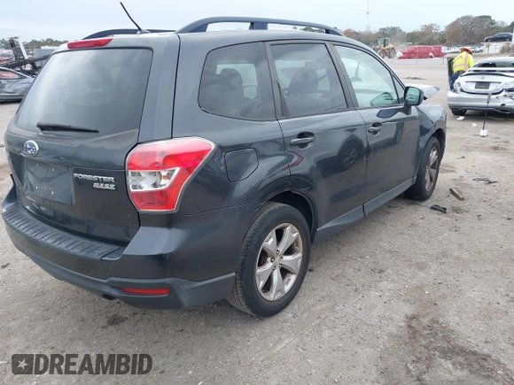 2015 Subaru Forester 2.5i Premium with VIN JF2SJADCXFG413237, listed as a IAAI auction lot 41339099 with 137,239 mi miles. Bid and sale history available at carsss.com. Image 4.