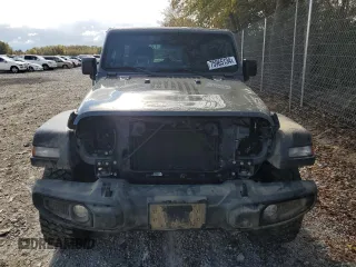 2022 Jeep Wrangler Unlimited Willys with VIN 1C4HJXDG5NW103726, listed as a Copart auction lot 75965134 with 21,536 mi miles and Salvage Title. Bid and sale history available at DreamBid. Image 5.
