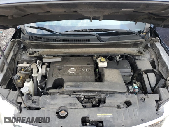 2016 Nissan Pathfinder SL с VIN 5N1AR2MM9GC644667, выставлен на аукционе Copart как лот 64363625 с пробегом 109 688 миль миль и Списание • Salvage title. История ставок и продаж доступна на DreamBid. Изображение 12.