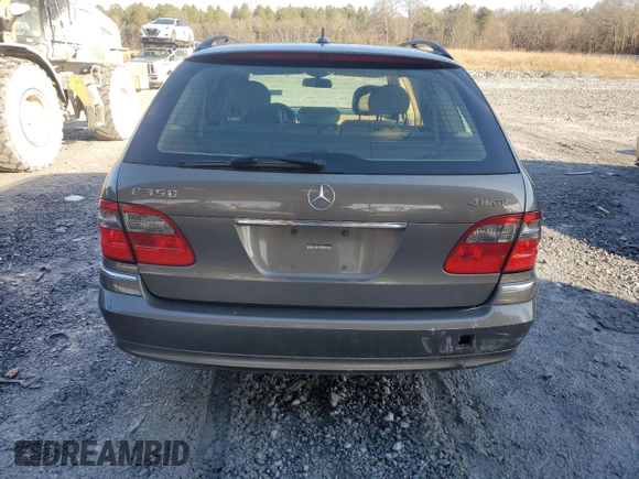 2009 Mercedes-Benz E 350 with VIN WDBUH87X29B445142, listed as a Copart auction lot 41765205 with 212,211 mi miles and Salvage Title. Bid and sale history available at DreamBid. Image 6.