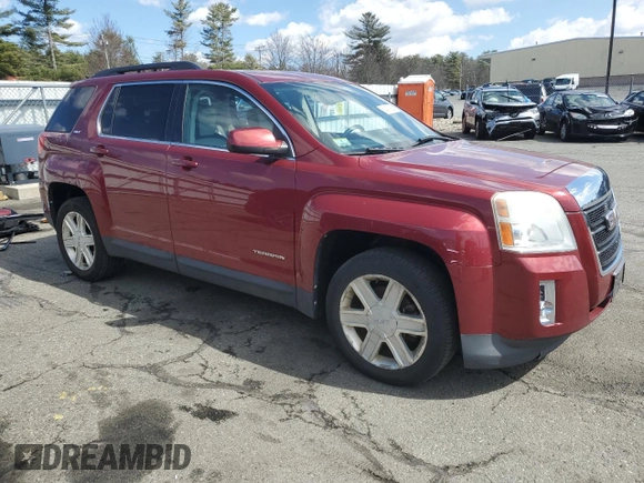 2012 GMC Terrain SLT-1 with VIN 2GKFLVE55C6299648, listed as a Copart auction lot 50421625 with 113,547 mi miles and Non Repairable. Bid and sale history available at DreamBid. Image 4.