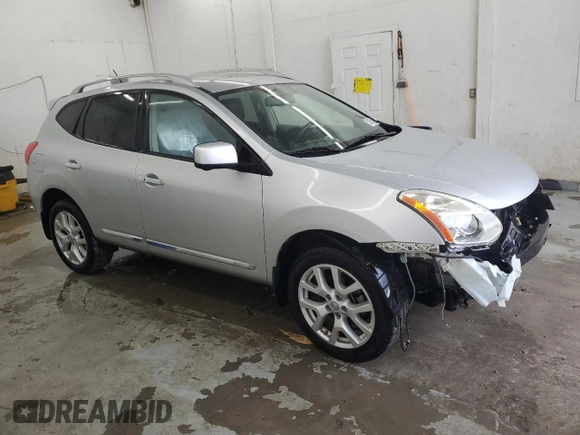 2013 Nissan Rogue SL with VIN JN8AS5MT6DW528312, listed as a Copart auction lot 52938335 with 76,379 mi miles and Salvage Title. Bid and sale history available at carsss.com. Image 4.
