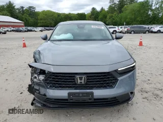 2024 Honda Accord EX-L with VIN 1HGCY2F64RA094518, listed as a Copart auction lot 57578005 with 9,297 mi miles and Salvage title. Bid and sale history available at DreamBid. Image 5.