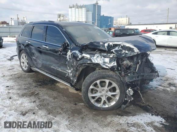 2019 Jeep Grand Cherokee Summit with VIN 1C4RJFJG8KC815616, listed as a Copart auction lot 88850085 with 0 mi miles and Salvage Title. Bid and sale history available at carsss.com. Image 4.