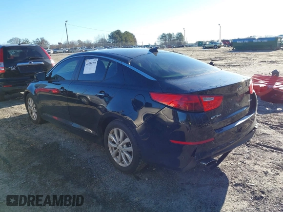 2015 Kia Optima EX with VIN 5XXGN4A74FG408253, listed as a IAAI auction lot 41336799 with 126,041 mi miles. Bid and sale history available at carsss.com. Image 3.