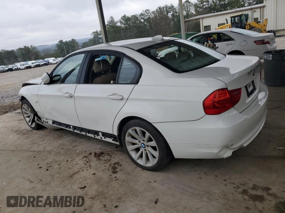 2011 BMW 3 Series 328i with VIN WBAPH7C5XBE676997, listed as a Copart auction lot 49093495 with Not provided miles and Clean title. Bid and sale history available at DreamBid. Image 2.