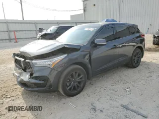 2020 Acura RDX Technology with VIN 5J8TC1H58LL002349, listed as a Copart auction lot 54800115 with 51,757 mi miles and Salvage title. Bid and sale history available at DreamBid. Image 1.