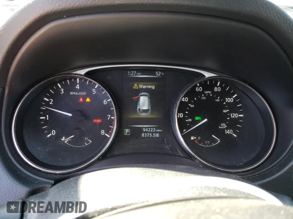2016 Nissan Rogue S with VIN KNMAT2MT2GP720493, listed as a Copart auction lot 47864945 with 94,222 mi miles and Salvage Title. Bid and sale history available at carsss.com. Image 9.