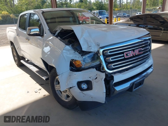 2015 GMC Canyon 2WD SLE with VIN 1GTG5CEA1F1273955, listed as a IAAI auction lot 42392908 with 79,981 mi miles and . Bid and sale history available at DreamBid. Image 6.