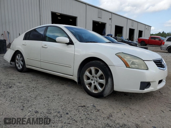 2007 Nissan Maxima 3.5 SL with VIN 1N4BA41E67C865254, listed as a Copart auction lot 52240255 with 138,611 mi miles and Salvage Title. Bid and sale history available at carsss.com. Image 4.