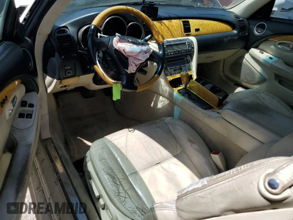 2005 Lexus SC 430 with VIN JTHFN48Y250063183, listed as a Copart auction lot 50456515 with Not Provided miles and Salvage Title. Bid and sale history available at DreamBid. Image 8.