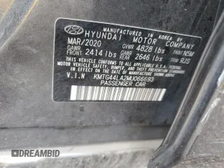 2021 Genesis G70 2.0T with VIN KMTG44LA2MU066693, listed as a Copart auction lot 78776714 with 58,081 mi miles and Salvage Title. Bid and sale history available at carsss.com. Image 12.