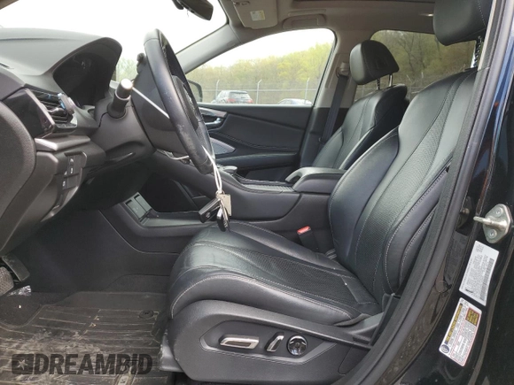 2020 Acura RDX Technology with VIN 5J8TC2H58LL003863, listed as a Copart auction lot 52949325 with 52,498 mi miles and Salvage title. Bid and sale history available at DreamBid. Image 7.
