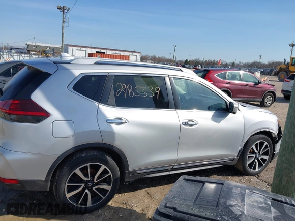 2019 Nissan Rogue SV with VIN 5N1AT2MT3KC777684, listed as a IAAI auction lot 41925508 with 113,717 mi miles and . Bid and sale history available at DreamBid. Image 13.