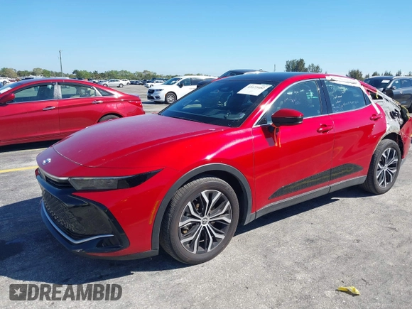 2024 Toyota Crown XLE with VIN JTDAAAAF0R3028242, listed as a IAAI auction lot 41673482 with 19,306 mi miles and . Bid and sale history available at DreamBid. Image 20.