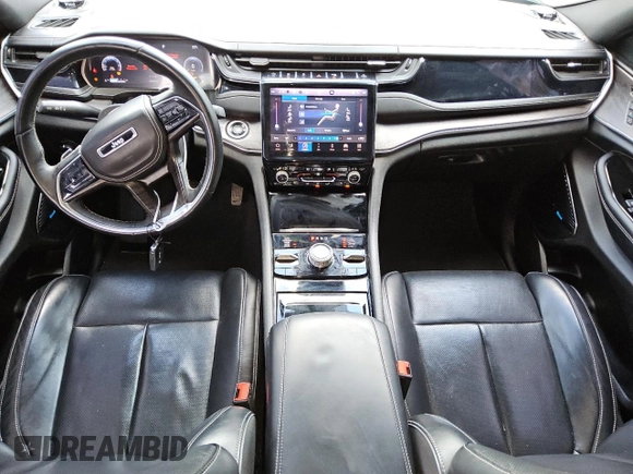 2022 Jeep Grand Cherokee Overland with VIN 1C4RJHDG6N8605367, listed as a Copart auction lot 54535385 with 75,040 mi miles and Clean title. Bid and sale history available at DreamBid. Image 8.