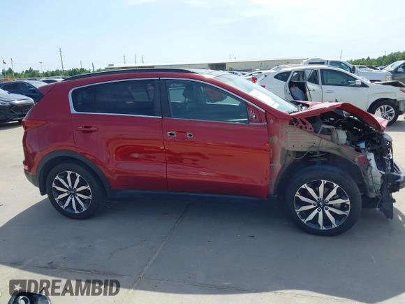 2019 Kia Sportage EX with VIN KNDPN3AC3K7612939, listed as a IAAI auction lot 42233897 with 79,677 mi miles and . Bid and sale history available at DreamBid. Image 14.