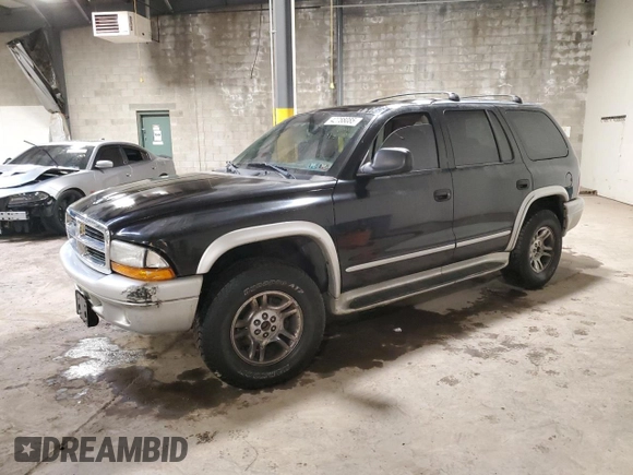 2003 Dodge Durango SLT Plus z VIN 1D8HS58N93F577123, wystawiony jako Copart lot #42788085 z przebiegiem 88 804 mil mil oraz Szkoda całkowita • Salvage title. Historia ofert i sprzedaży dostępna na DreamBid. Obrazek 1.