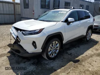 2025 Toyota RAV4 XLE Premium with VIN 2T3C1RFV6SW393485, listed as a Copart auction lot 58411515 with 13 mi miles and Salvage title. Bid and sale history available at DreamBid. Image 1.