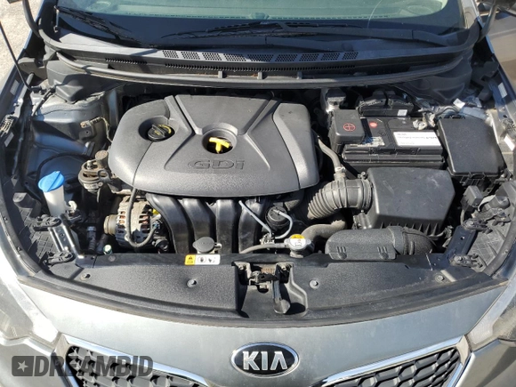 2016 Kia Forte EX with VIN KNAFX5A83G5627809, listed as a Copart auction lot 55222625 with 83,541 mi miles and Clean Title. Bid and sale history available at DreamBid. Image 11.