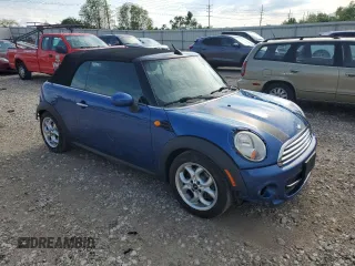 2012 MINI Convertible с VIN WMWZN3C53CT265318, выставлен на аукционе Copart как лот 56195735 с пробегом 120 972 миль миль и Списание • Salvage title. История ставок и продаж доступна на DreamBid. Изображение 4.