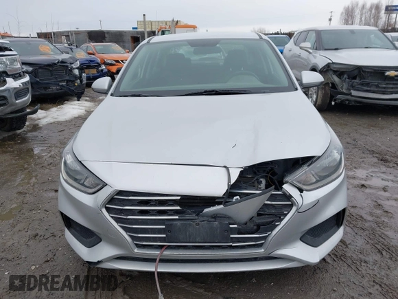2019 Hyundai Accent SE with VIN 3KPC24A38KE069830, listed as a IAAI auction lot 42057953 with 57,240 mi miles. Bid and sale history available at carsss.com. Image 12.