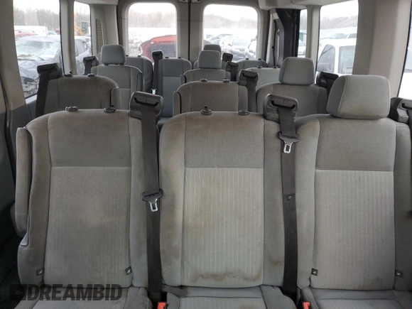 2015 Ford Transit XL with VIN 1FBAX2CM6FKA75622, listed as a Copart auction lot 49410195 with 373,295 mi miles and Salvage title. Bid and sale history available at DreamBid. Image 10.