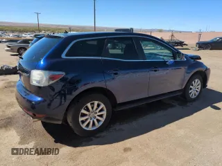 2011 Mazda CX-7 i SV with VIN JM3ER2A51B0354735, listed as a Copart auction lot 50057095 with 140,764 mi miles and Salvage Title. Bid and sale history available at carsss.com. Image 3.