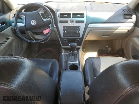 2008 Mercury Milan Premier with VIN 3MEHM08Z48R656075, listed as a Copart auction lot 69383504 with 247,590 mi miles and Salvage Title. Bid and sale history available at carsss.com. Image 8.