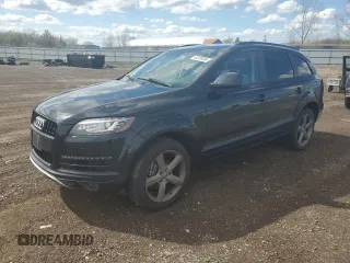 2015 Audi Q7 Premium Plus with VIN WA1LMAFE9FD018132, listed as a Copart auction lot 54209495 with 212,514 mi miles and Clean title. Bid and sale history available at DreamBid. Image 1.