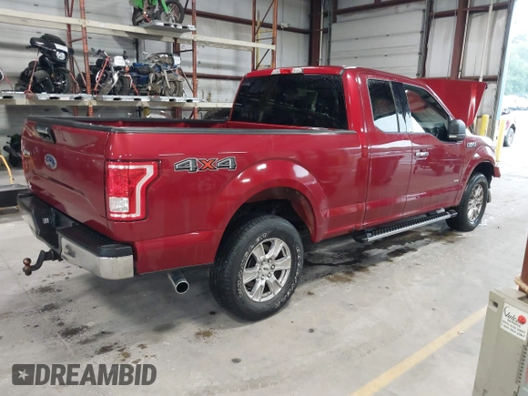 2016 Ford F-150 XLT with VIN 1FTFX1EG4GFA10698, listed as a IAAI auction lot 42592650 with 43,382 mi miles and . Bid and sale history available at DreamBid. Image 4.