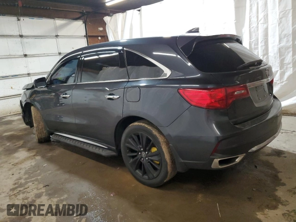 2019 Acura MDX Technology с VIN 5J8YD3H54KL007576, выставлен на аукционе Copart как лот 82241664 с пробегом 49 471 миль миль и Списание • Salvage title. История ставок и продаж доступна на DreamBid. Изображение 2.