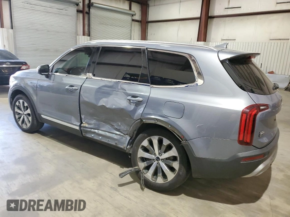 2020 Kia Telluride EX with VIN 5XYP34HC9LG071501, listed as a Copart auction lot 48292645 with 111,435 mi miles and Salvage Title. Bid and sale history available at DreamBid. Image 2.