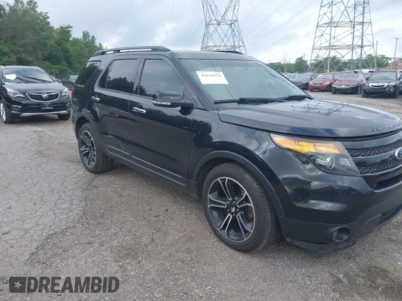 2014 Ford Explorer Sport with VIN 1FM5K8GT2EGB93891, listed as a IAAI auction lot 42636254 with 152,106 mi miles and . Bid and sale history available at DreamBid. Image 1.