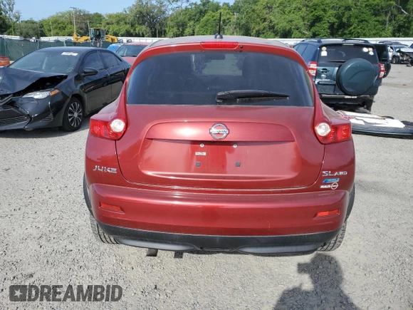 2012 Nissan Juke SV with VIN JN8AF5MV3CT114670, listed as a Copart auction lot 48907584 with 137,870 mi miles and Salvage Title. Bid and sale history available at DreamBid. Image 6.