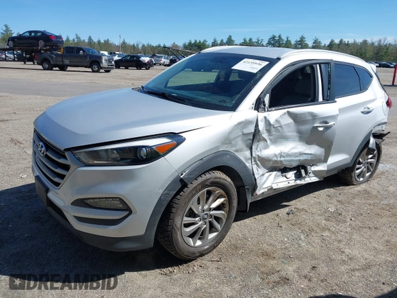 2018 Hyundai Tucson SEL with VIN KM8J3CA42JU771483, listed as a IAAI auction lot 42159936 with 91,604 mi miles and . Bid and sale history available at DreamBid. Image 18.