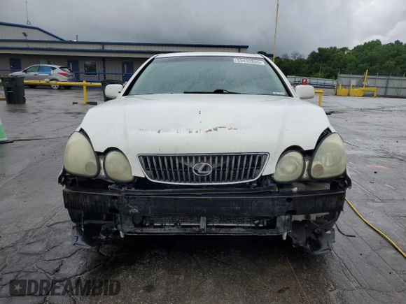 2001 Lexus GS 300 z VIN JT8BD69S010129277, wystawiony jako Copart lot #55432805 z przebiegiem 243 338 mil mil oraz Szkody całkowita. Historia ofert i sprzedaży dostępna na DreamBid. Obrazek 5.
