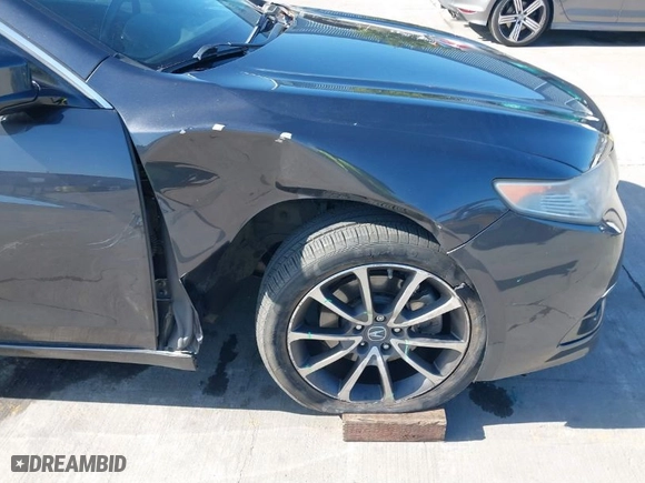 2015 Acura TLX V6 Tech with VIN 19UUB2F57FA001662, listed as a IAAI auction lot 41744255 with 146,778 mi miles. Bid and sale history available at carsss.com. Image 6.