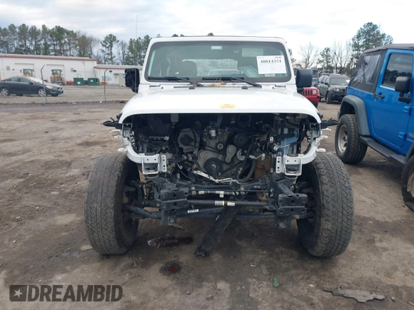 2021 Jeep Wrangler Sport S with VIN 1C4GJXAN6MW677281, listed as a IAAI auction lot 40814351 with 55,360 mi miles and . Bid and sale history available at DreamBid. Image 6.