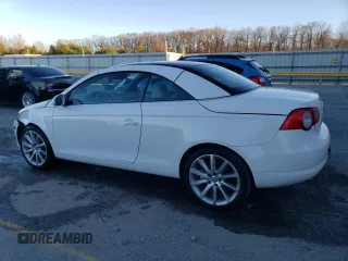 2007 Volkswagen Eos 3.2L with VIN WVWDB71F77V027135, listed as a Copart auction lot 81643084 with 93,318 mi miles and Salvage Title. Bid and sale history available at DreamBid. Image 2.