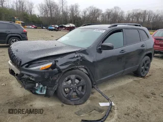 2016 Jeep Cherokee Altitude with VIN 1C4PJMAS6GW321938, listed as a Copart auction lot 86508344 with Not provided miles and Salvage title. Bid and sale history available at DreamBid. Image 1.