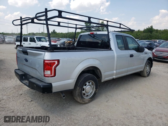 2016 Ford F-150 XL with VIN 1FTEX1C89GKD58365, listed as a Copart auction lot 52746414 with 174,376 mi miles and Salvage Title. Bid and sale history available at carsss.com. Image 3.