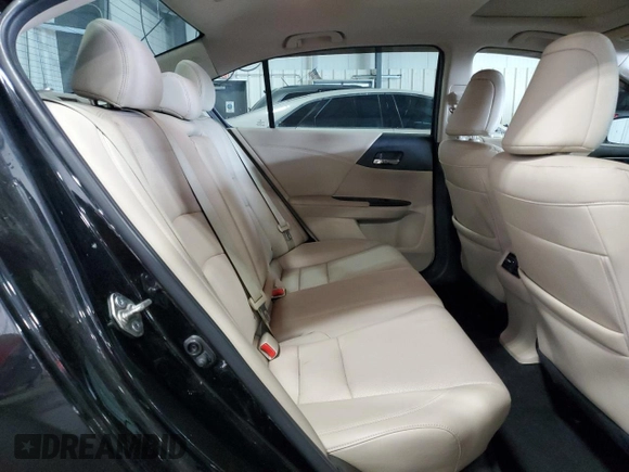 2015 Honda Accord EX-L с VIN 1HGCR2F89FA076302, выставлен на аукционе Copart как лот 60211425 с пробегом 106 817 миль миль и Списание • Salvage title. История ставок и продаж доступна на DreamBid. Изображение 10.